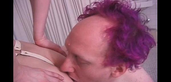  Nasty redhead mistress gets this man